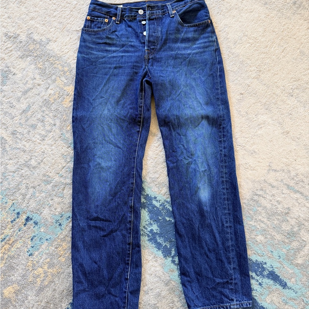 Levi's 501 90s Jeans in Dark Blue Indigo